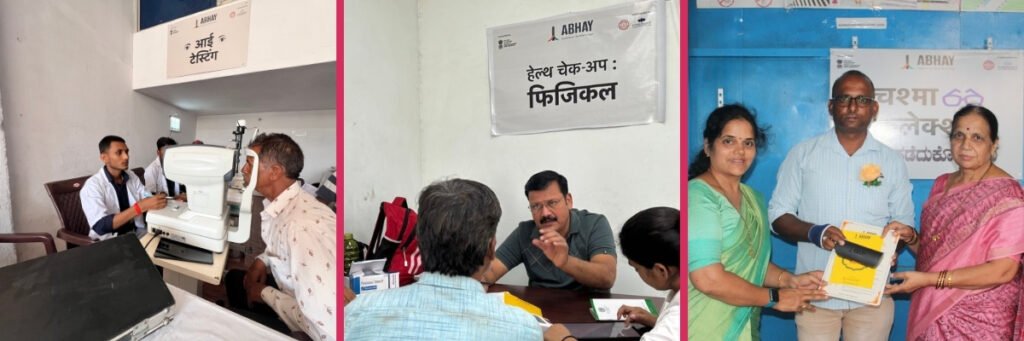 Health Camp under Project Abhay